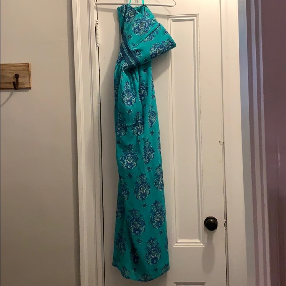 Vineyard Vines strapless maxi